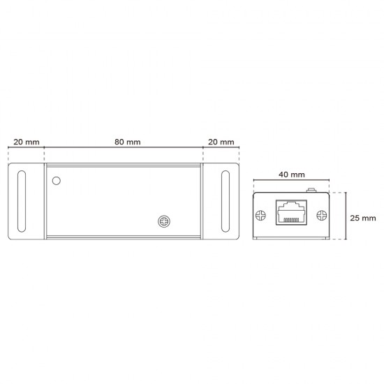 SD-101 Indoor PoE Surge Protector