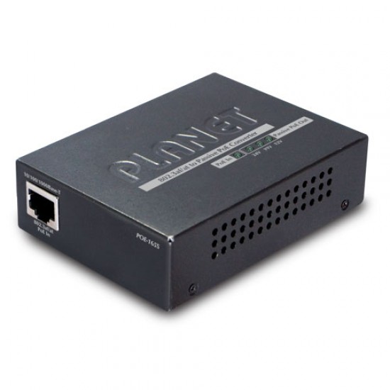 POE-165S  - IEEE 802.3af/at to Passive PoE Power Converter (12V/19V/24V)