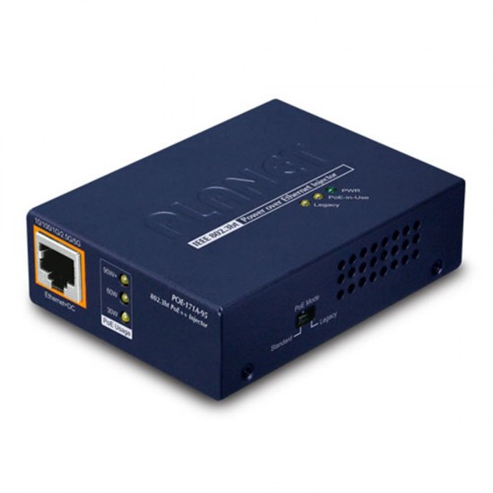 POE-171A-95 1-Port Multi-Gigabit 802.3bt PoE++ Injector (95 Watts)